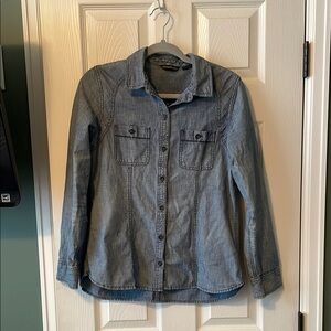 Chambray Button-Up Shirt